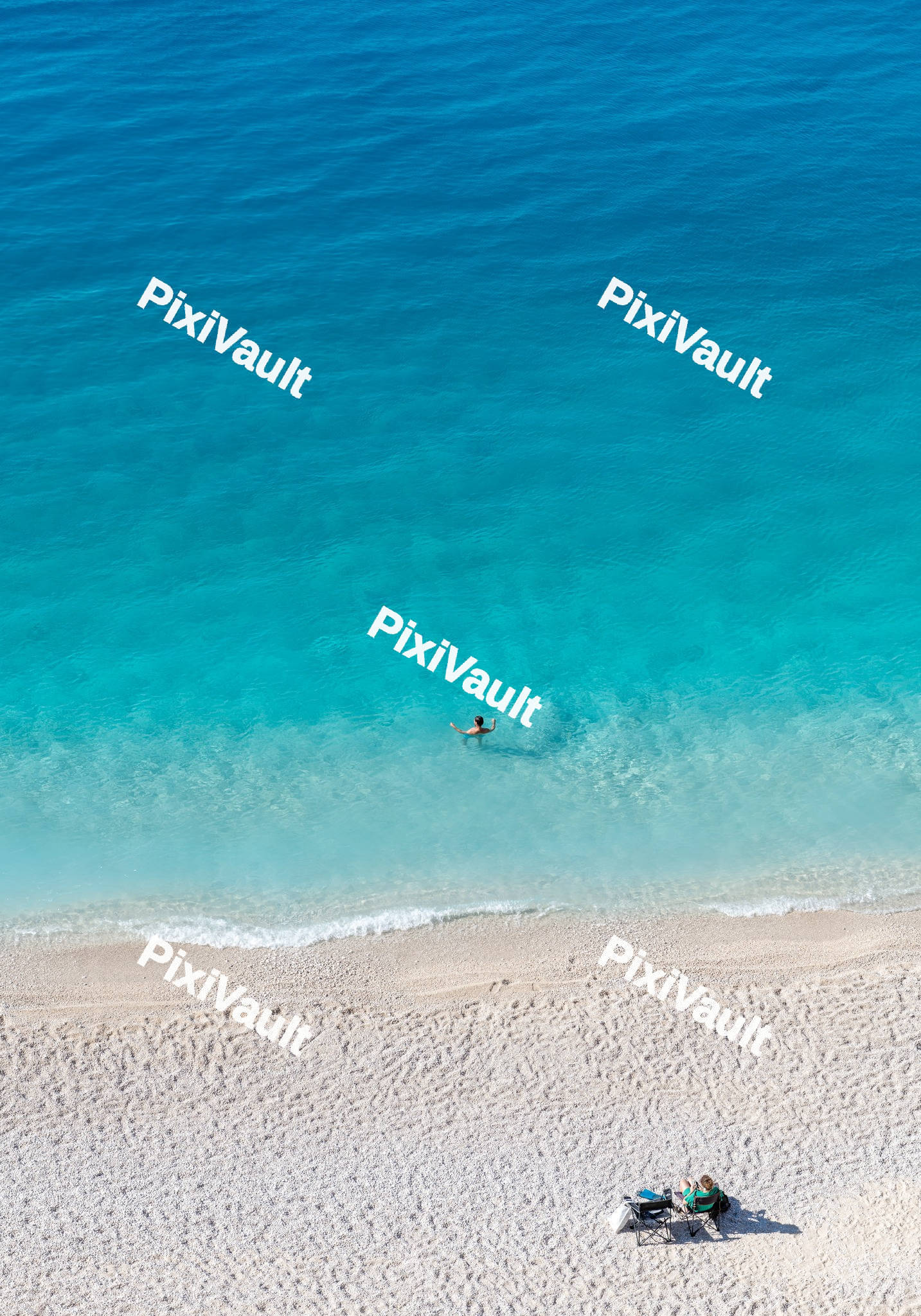 Sandy Beach with crystal water